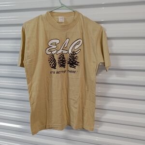 Vtg Environmental Learning Center (ELC) It's Better There! Crewneck T-shirt L